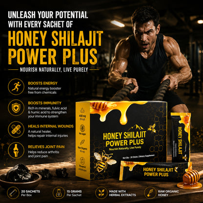 Honey Shilajit Power Plus
