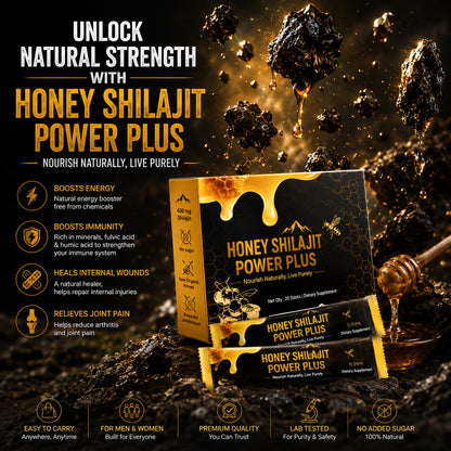 Honey Shilajit Power Plus