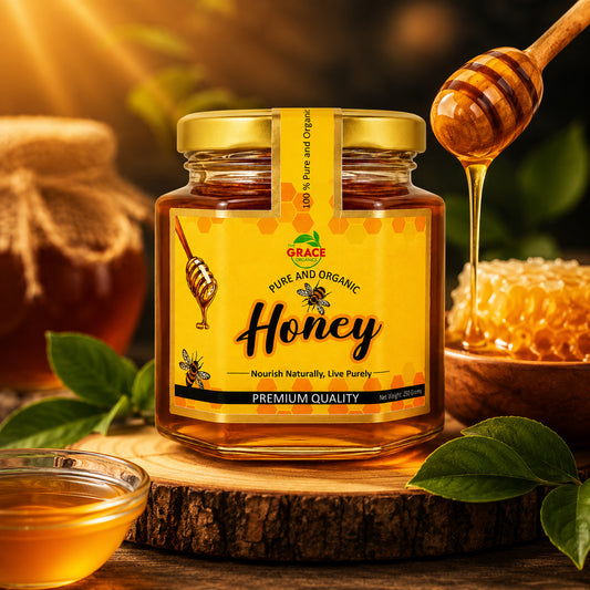The Grace Organics 100% Pure Organic Honey