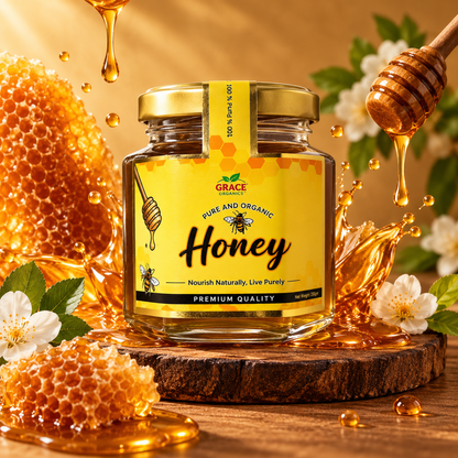 The Grace Organics 100% Pure Organic Honey