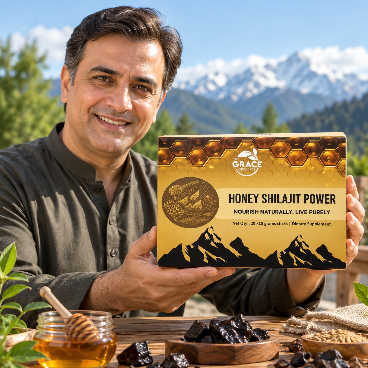 Honey Shilajit Power