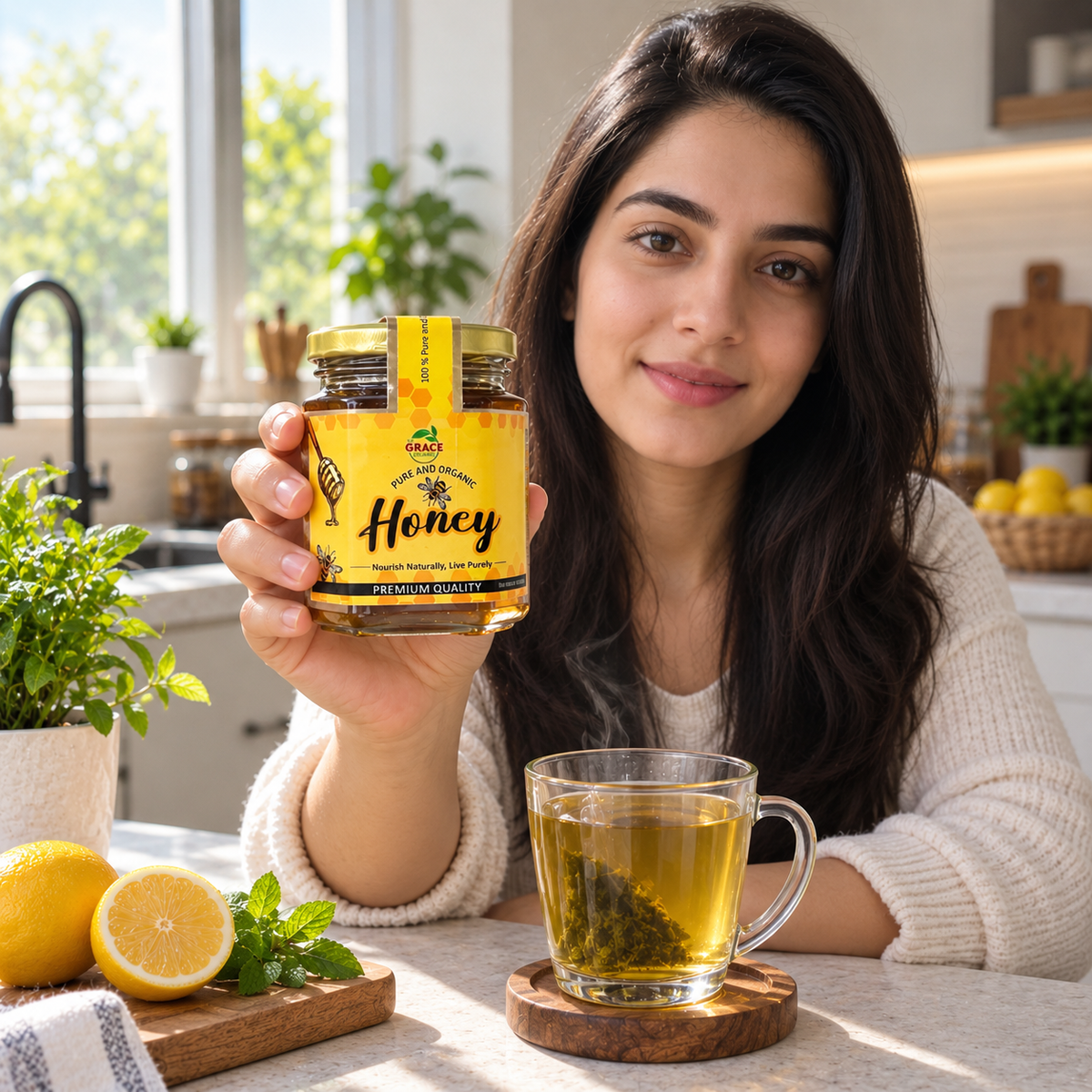 The Grace Organics 100% Pure Organic Honey