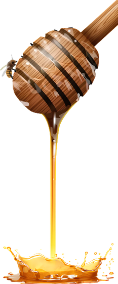 Honey decoration